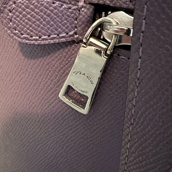 Coach Dark Purple Tote Bag - Picture 7 of 7
